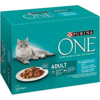 Purina ONE Adult Hochseefisch 12x85 G 1 Purina ONE Adult Hochseefisch 12x85 G