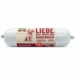 NaturaDog Wurst Kaninchen & Gemüse 25x200 G