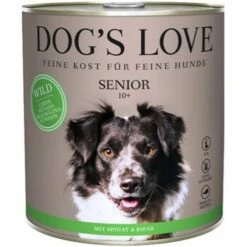 Dogs Love Senior 6x800g Wild Und Spinat 6x800 G