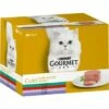 Gourmet Gold Feine Pastete Kaninchen, Rind, Kalb, Lamm 24x85g Stk.