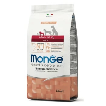 Monge Specialty Line Adult Mini Lachs 2.5 Kg 1 Monge Specialty Line Adult Mini Lachs 2.5 Kg