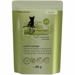 Catz Finefood 16x85g Lachs & Geflügel