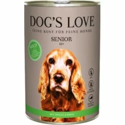 Dogs Love Senior 6x800g Wild Und Spinat 6x400 G