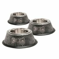 Josty Hundenapf Silver Bone 1.43 L