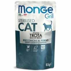 Monge Grill Sterilised 28x85g Forelle