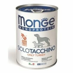 Monge Monoprotein Paté 24x400g Truthahn