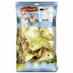 DeliBest Light Schweineohren 500g
