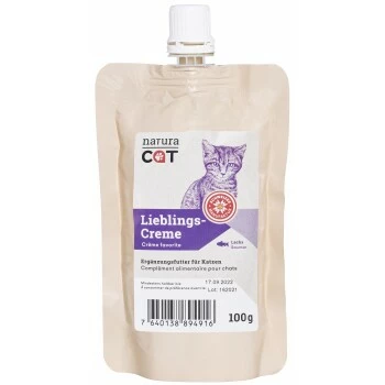 NaturaCat Lieblingscrème 12 X 100g Lachs 1 NaturaCat Lieblingscrème 12 X 100g Lachs