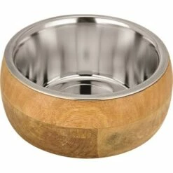 Josty Holznapf Mit Chromstahl-Schale 400 Ml