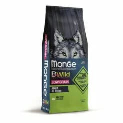 Monge Adult BWild Low Grain Wildschwein 12 Kg