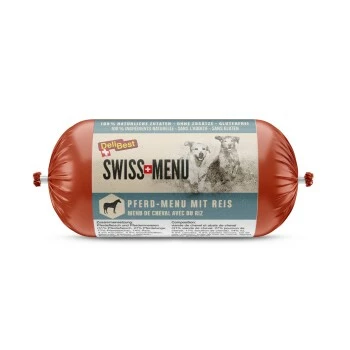 DeliBest Swiss Menu 18x200g Pferd Mit Reis 18x200 G 1 DeliBest Swiss Menu 18x200g Pferd Mit Reis 18x200 G