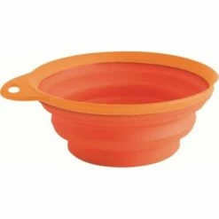 Josty Faltnapf Silicone Orange / Grün 15 Cm