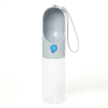 Petkit Trinkflasche Travel One-Touch Grau 400ml 1 Petkit Trinkflasche Travel One-Touch Grau 400ml