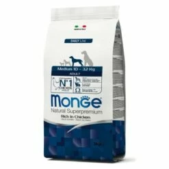 Monge Daily Line Adult Medium Huhn 3 Kg