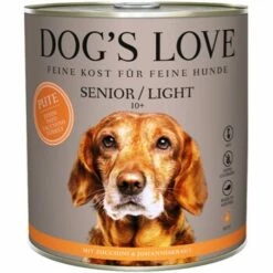 Dogs Love Senior 6x800g Pute Mit Zucchini 6x800 G