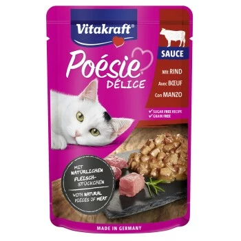 Vitakraft Poésie Déli 23x85g Rind 1 Vitakraft Poésie Déli 23x85g Rind