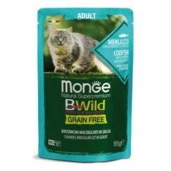 Monge Bwild Adult Kabeljau 28x85g